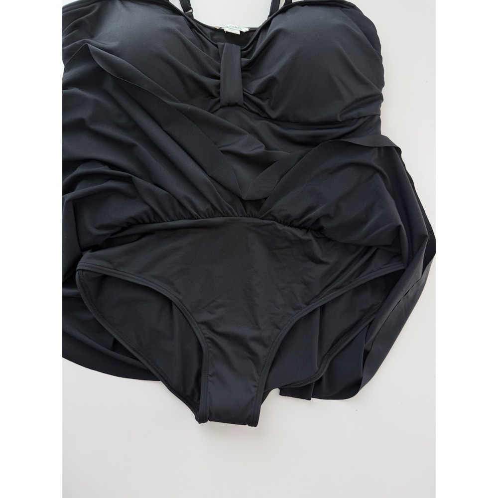 Sundance Seas The Day One Piece Black Swim Suit Womens XL Resortwear Vacation - Picture 5 of 11